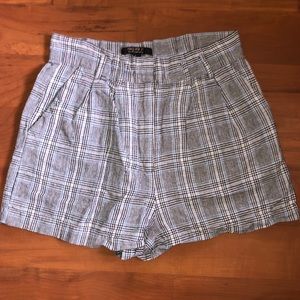 Forever 21 - High Waisted Plaid Shorts